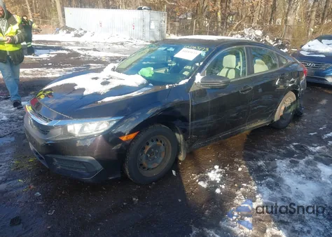 2016 Honda Civic Lx из США, поврежденный, VIN 19XFC2F5XGE092221